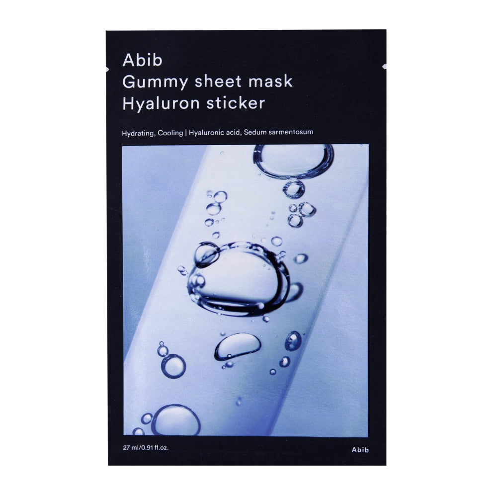 Abib Gummy Sheet Mask Hyaluron Sticker 27 ml