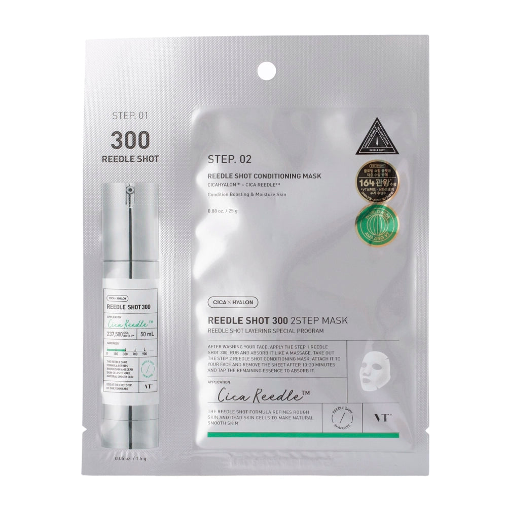 VT Cosmetics Reedle Shot 300 2-Step Mask