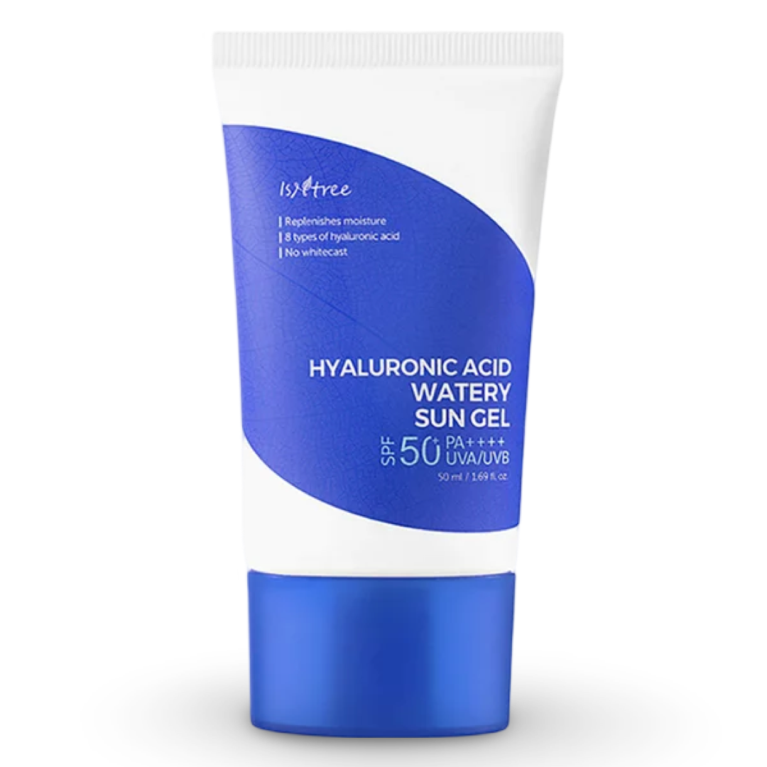 Isntree Hyaluronic Acid Watery Sun Gel SPF50+ PA++++ 50 ml – koreansk hudpleje