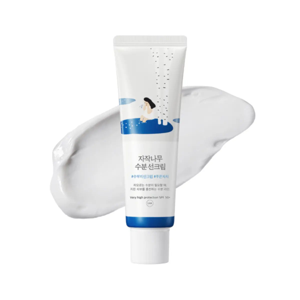 Round Lab Birch Juice Moisturizing Sun Cream SPF50+ PA++++ 50 ml – koreansk hudpleje